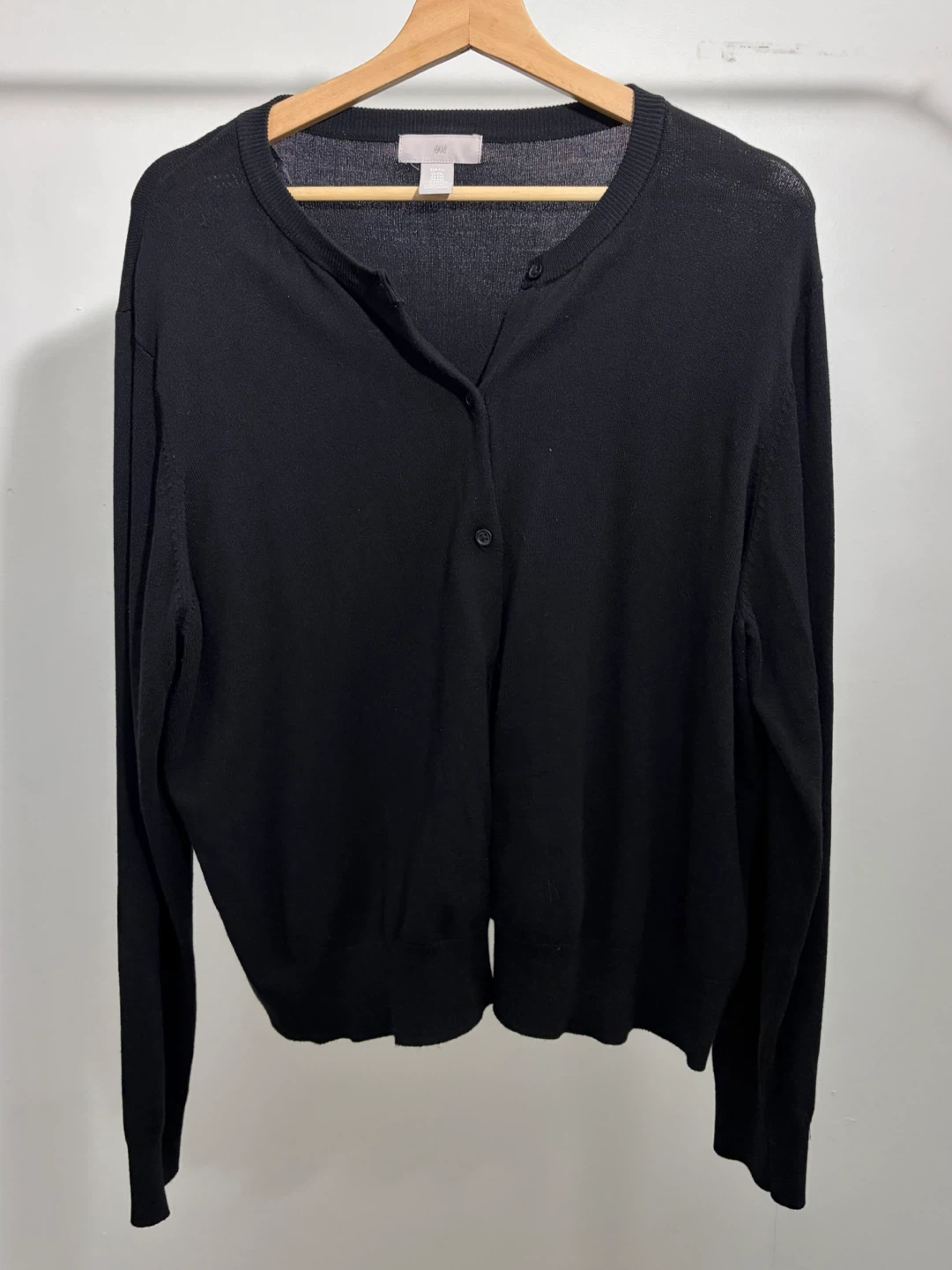 H&M Black Lightweight Cardigan