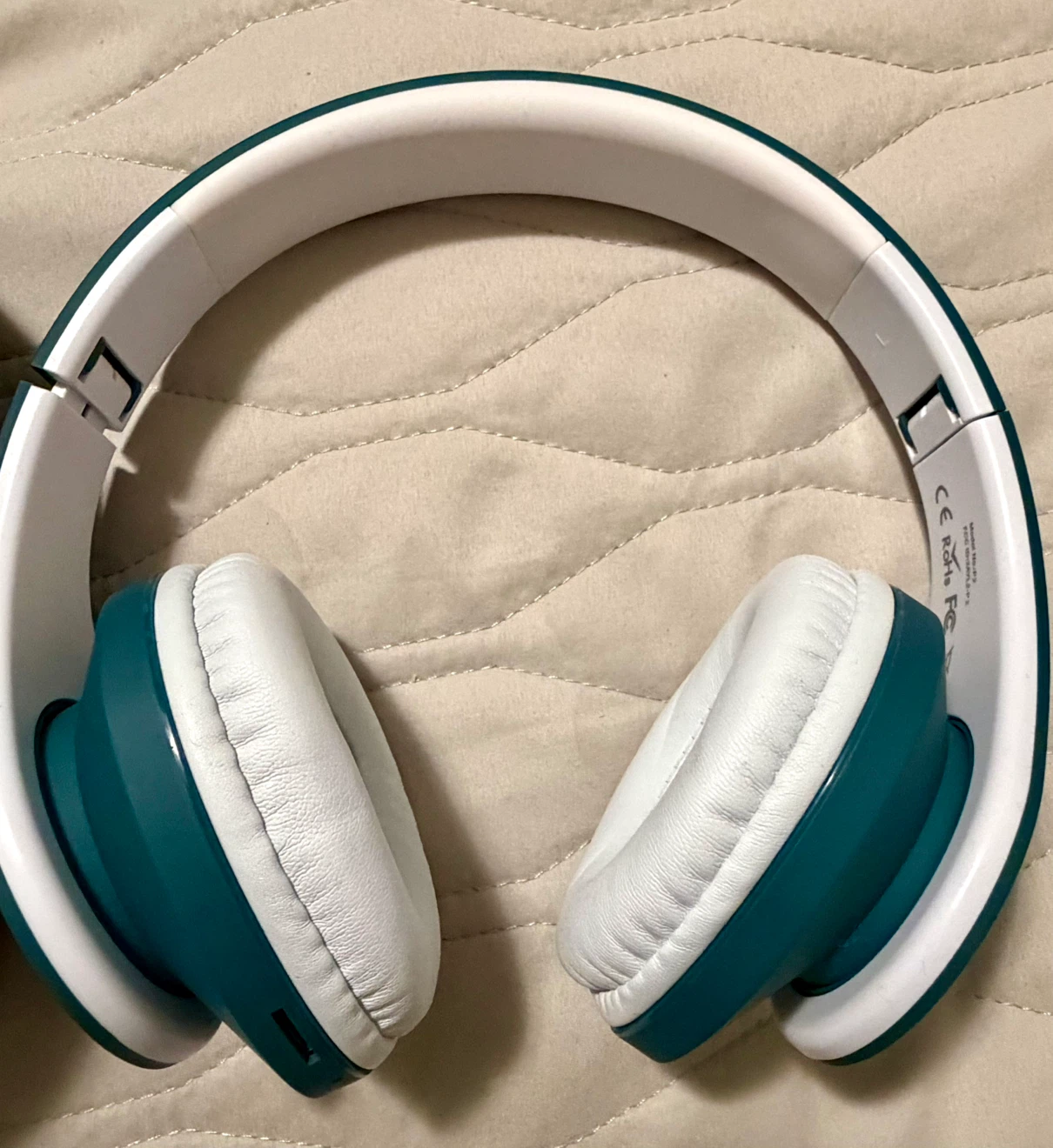 PowerLocus Over-Ear Headphones - Ocean Blue