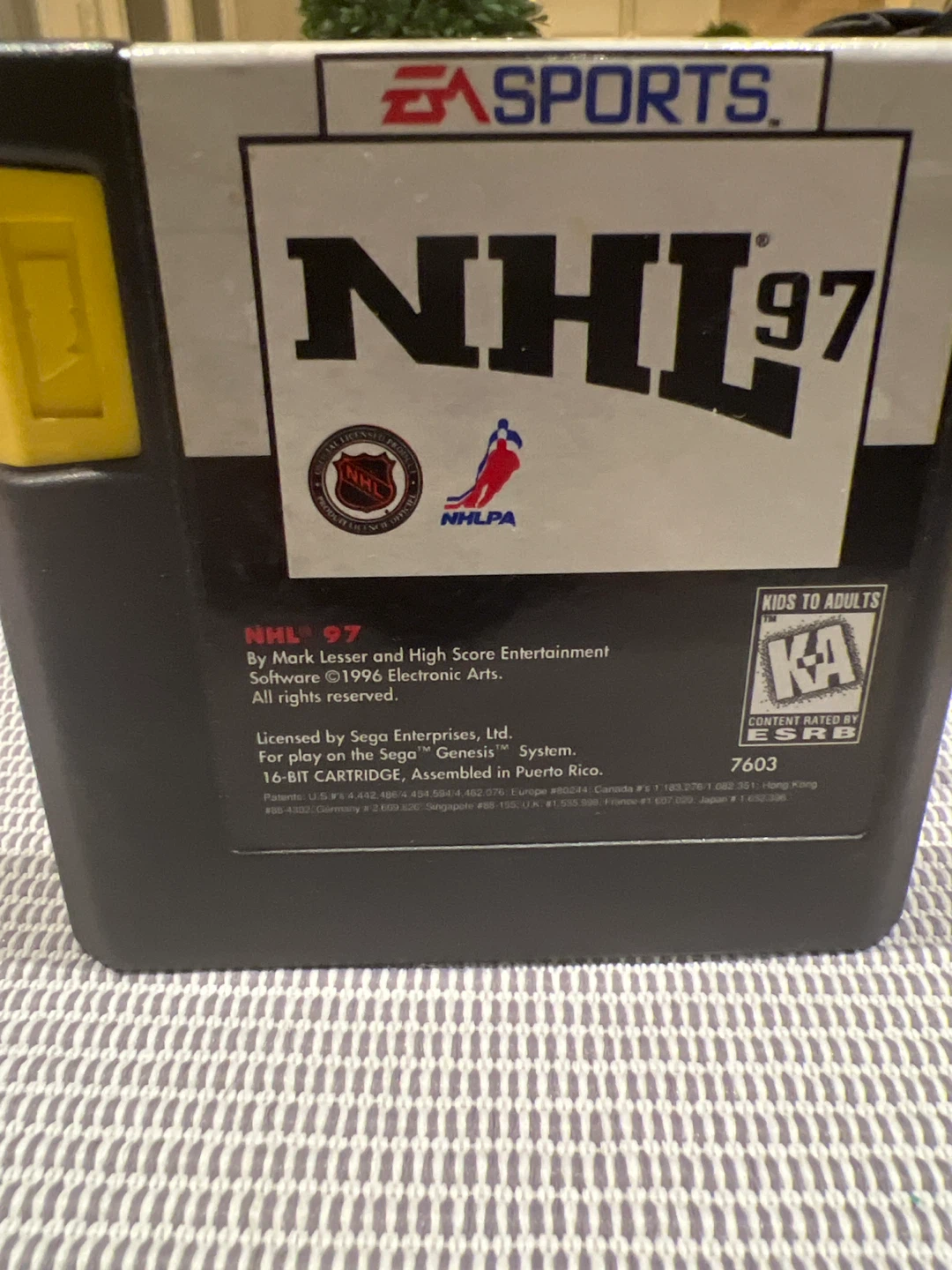EA Sports NHL 95 & NHL 97 Sega Genesis Cartridges - photo 3