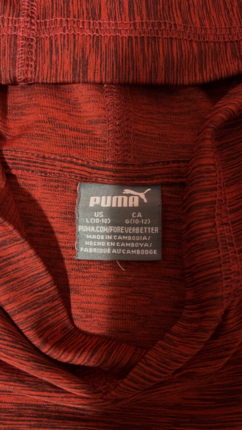 Puma Youth Hoodie Red Size L (10-12) - photo 3