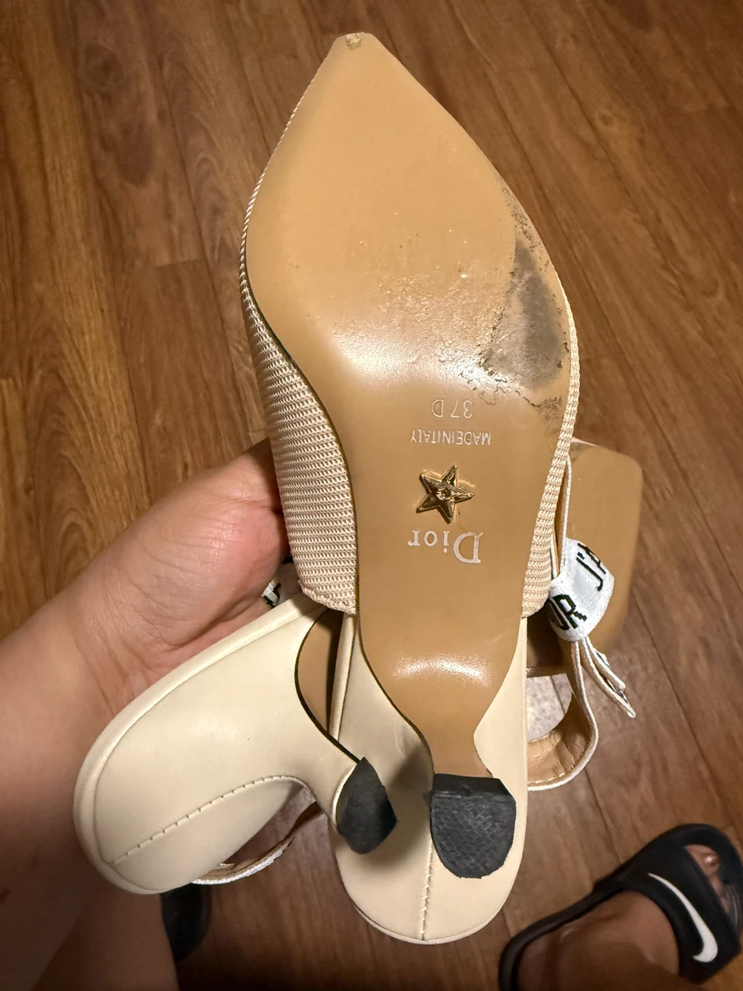 Dior J'Adior Slingback Heels Size 37 - photo 5