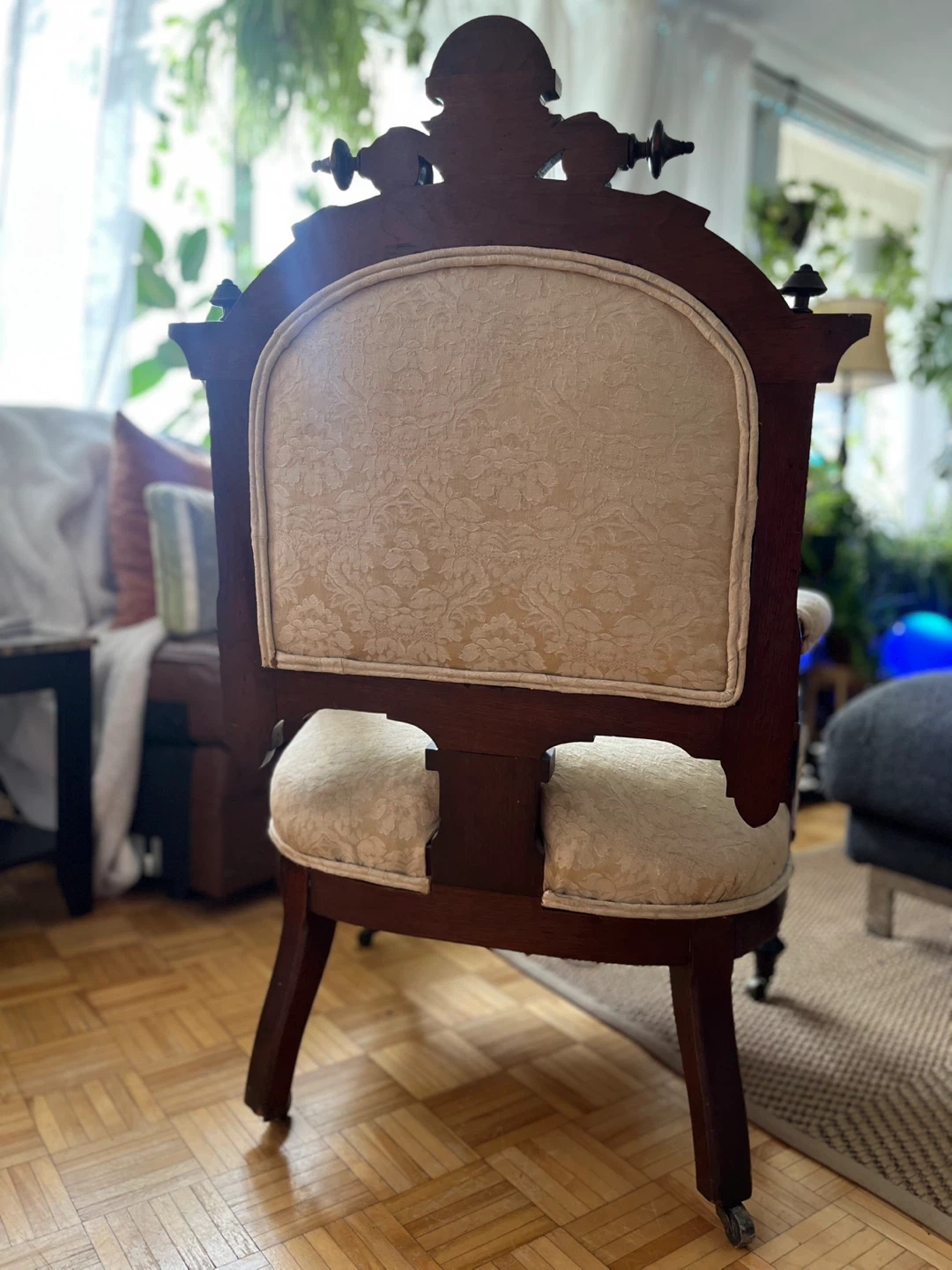 Antique Victorian Eastlake Armchair, Late 1900’s - photo 5
