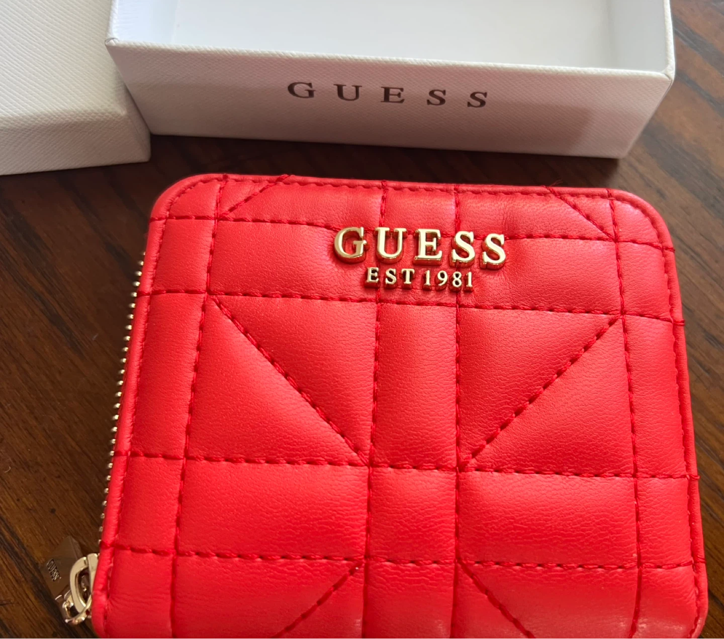 Guess Quilted Zip Around Wallet - photo 5