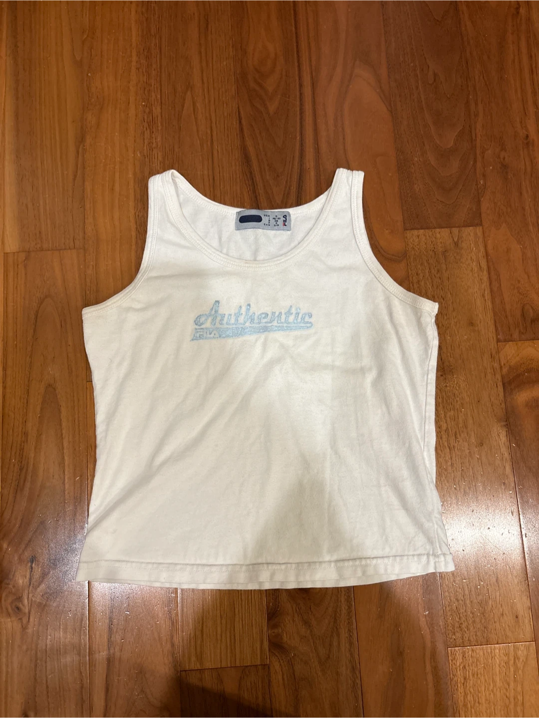 Vintage White FIFA Tank Top