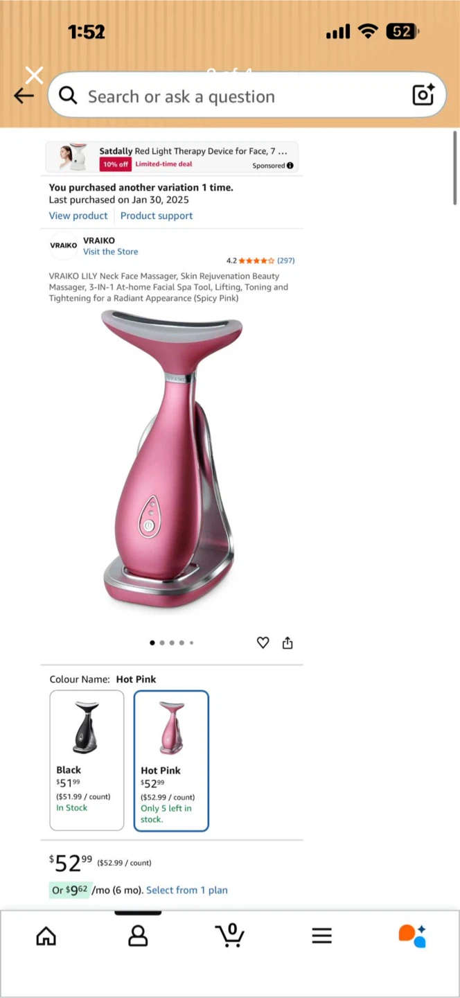 Neck and face massager - photo 3