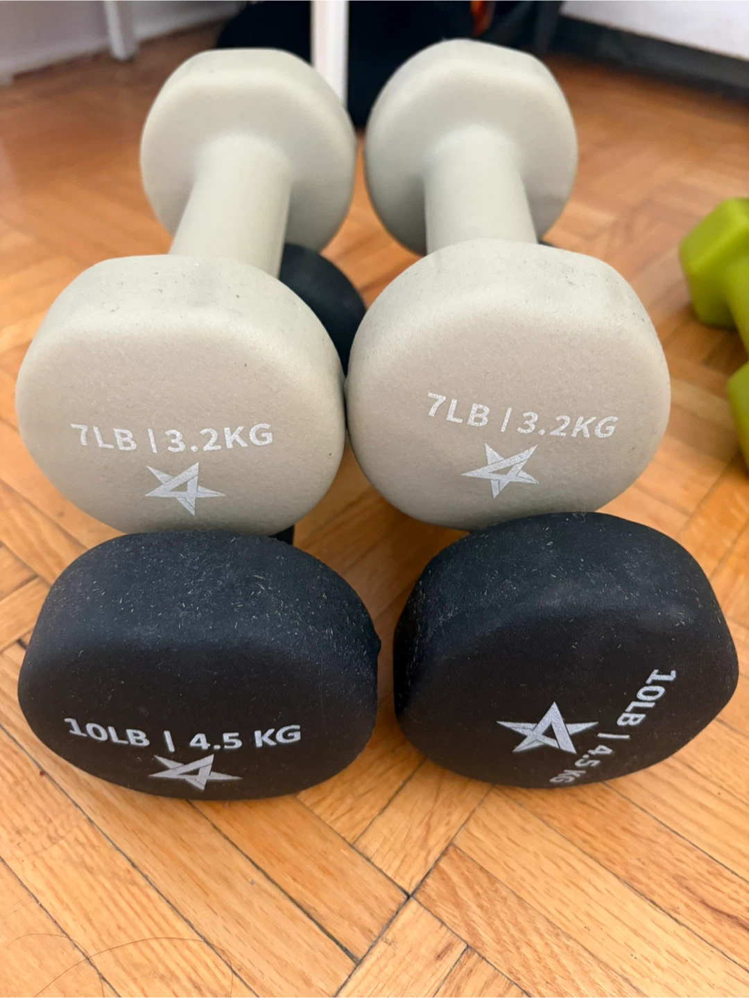 Assorted Dumbbells - 2 LB to 10 LB