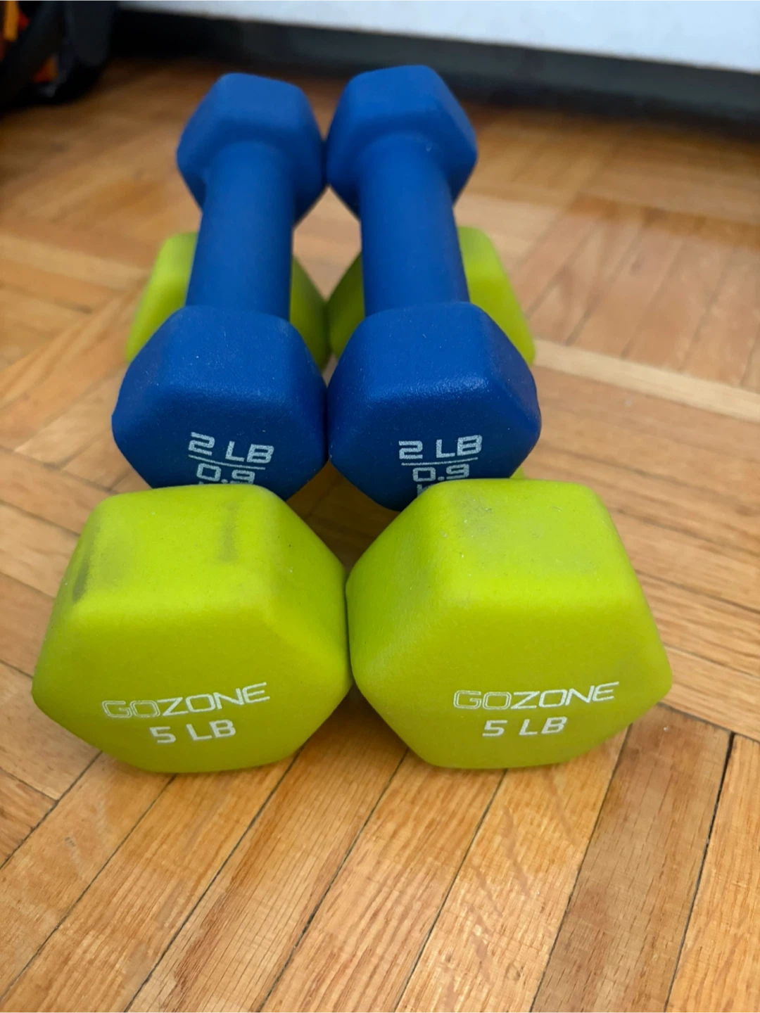Assorted Dumbbells - 2 LB to 10 LB - photo 2
