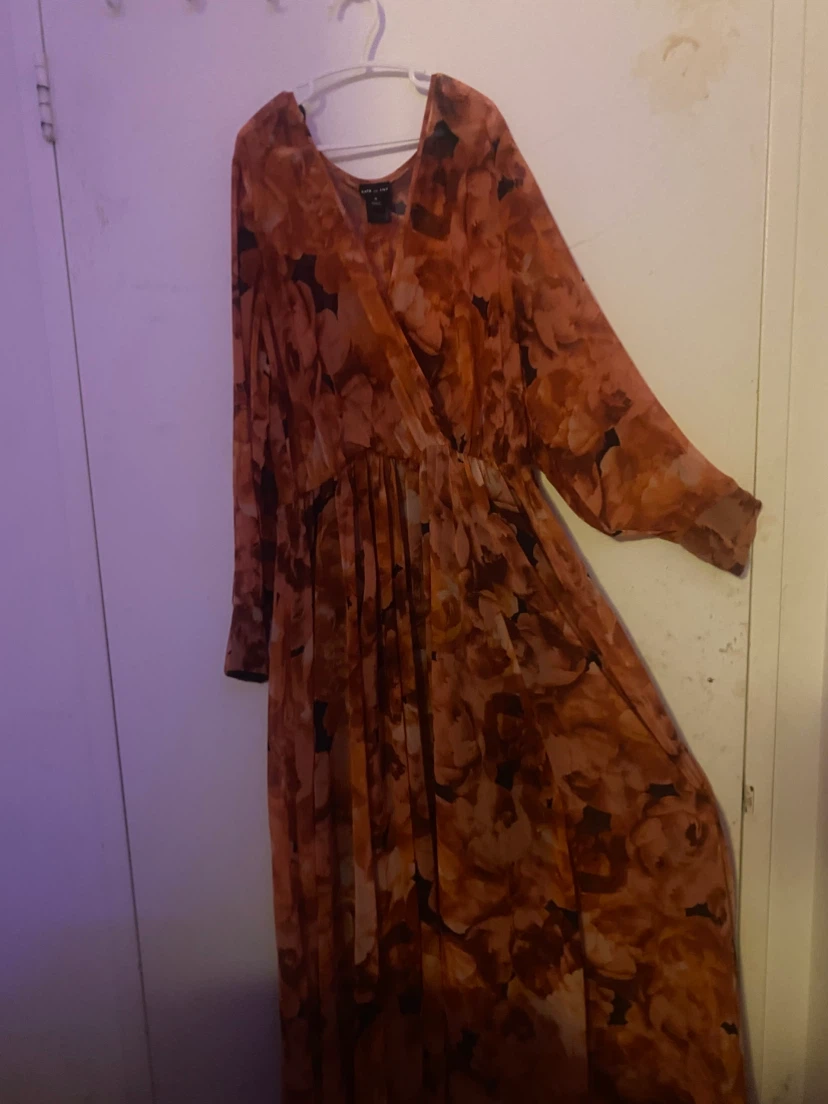 Floral Maxi Dress Size 8