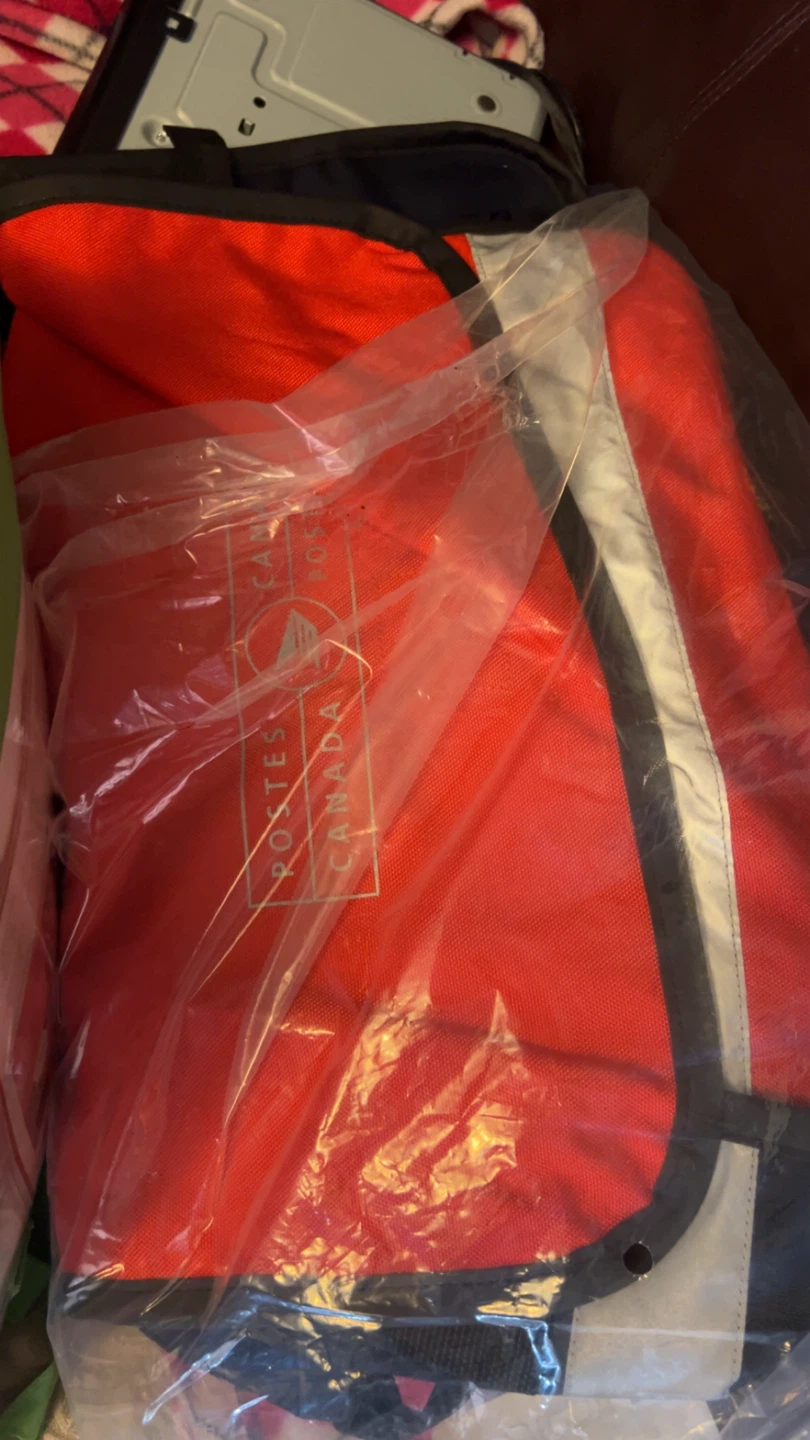 Canada Post Red Bag