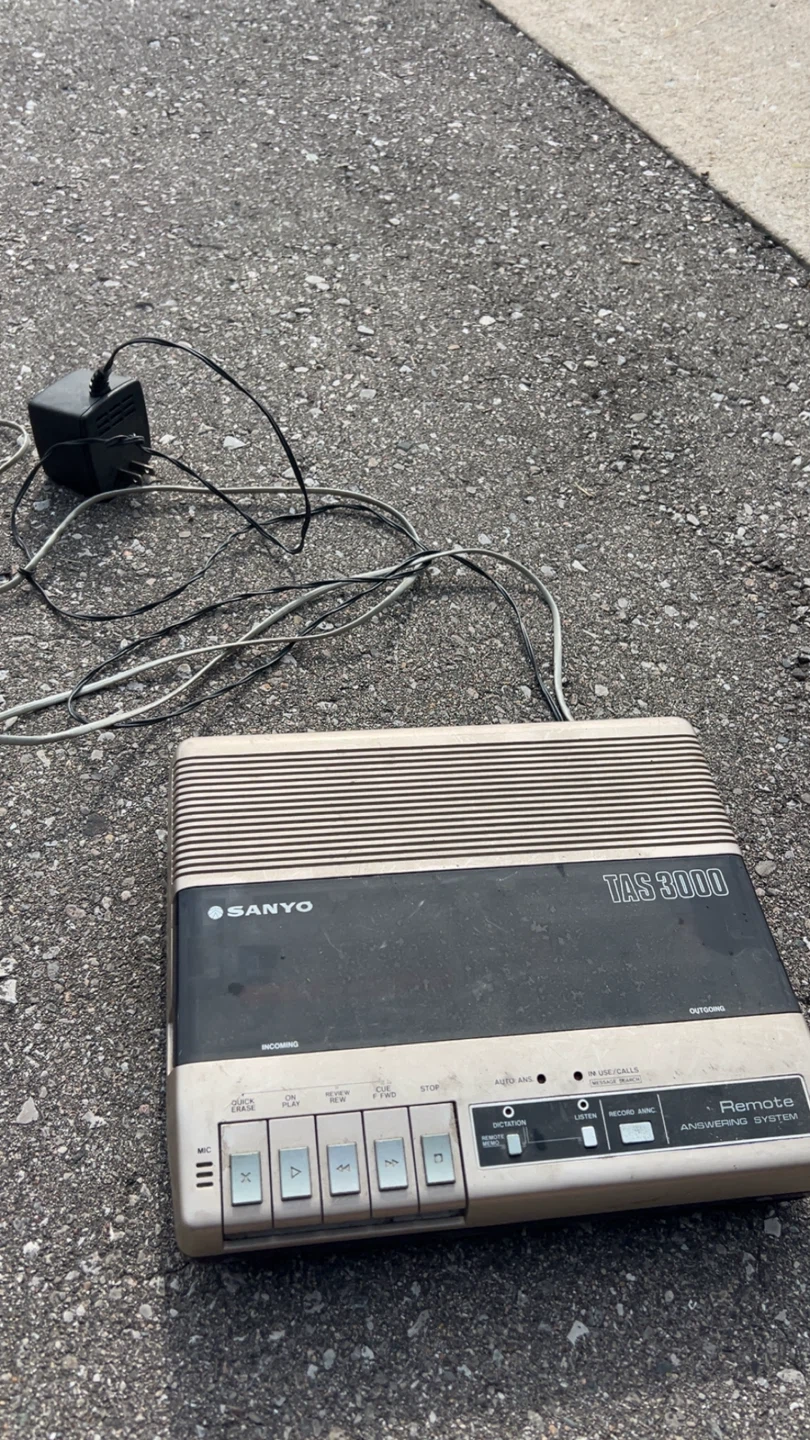 Sanyo TAS 3000 Remote Answering System