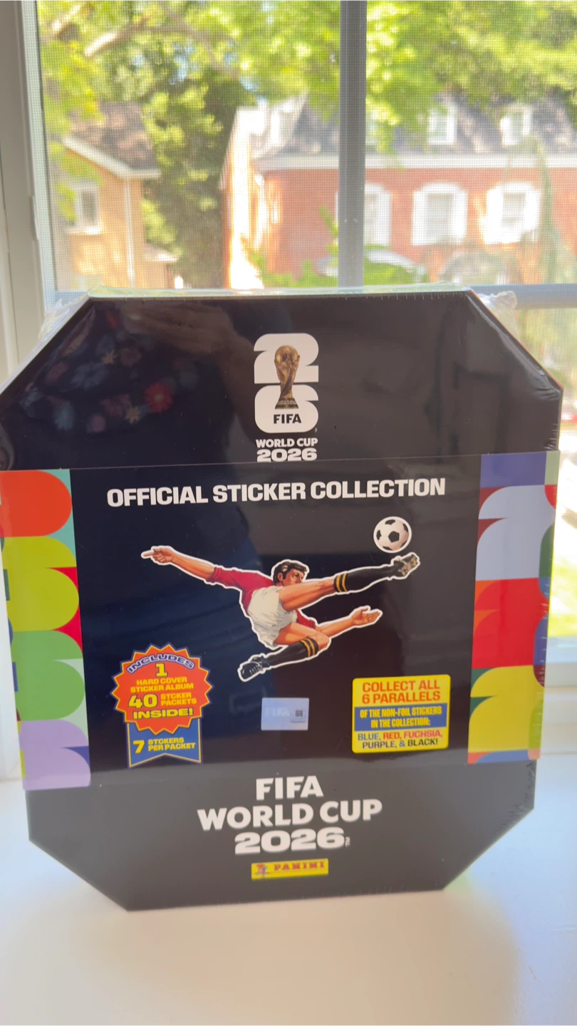 Panini FIFA World Cup 2026 Official Sticker Collection Box