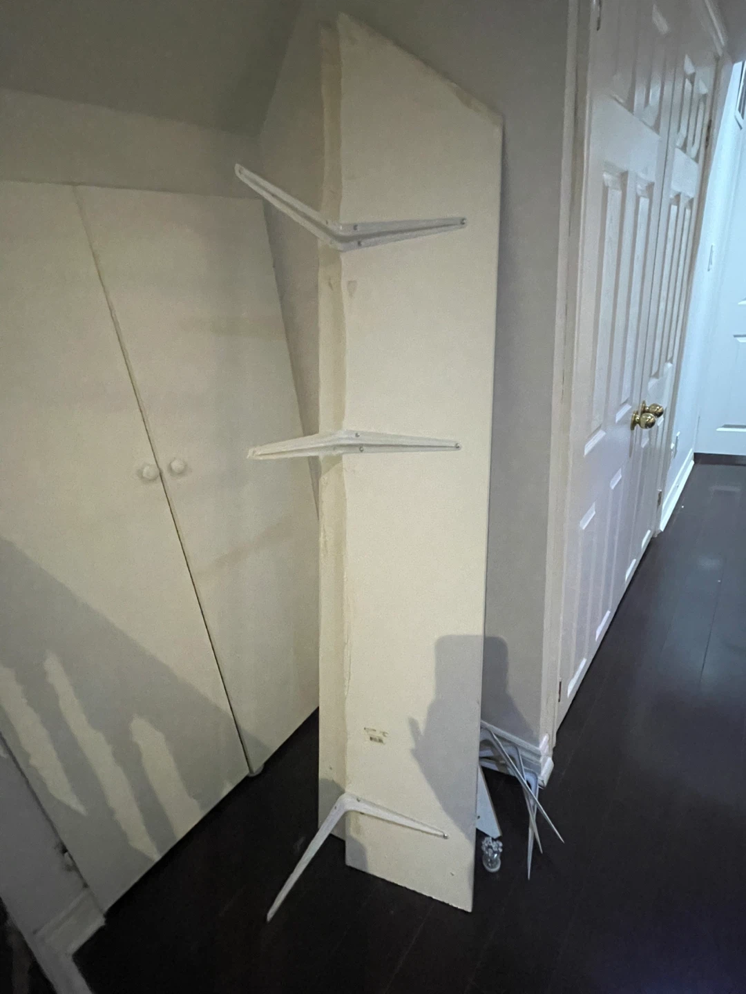 Columbia White Shelving