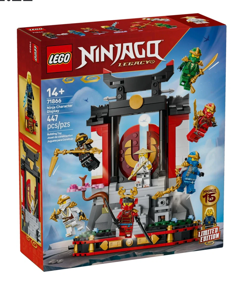 LEGO Ninjago 71866 Ninja Character Display Building Toy