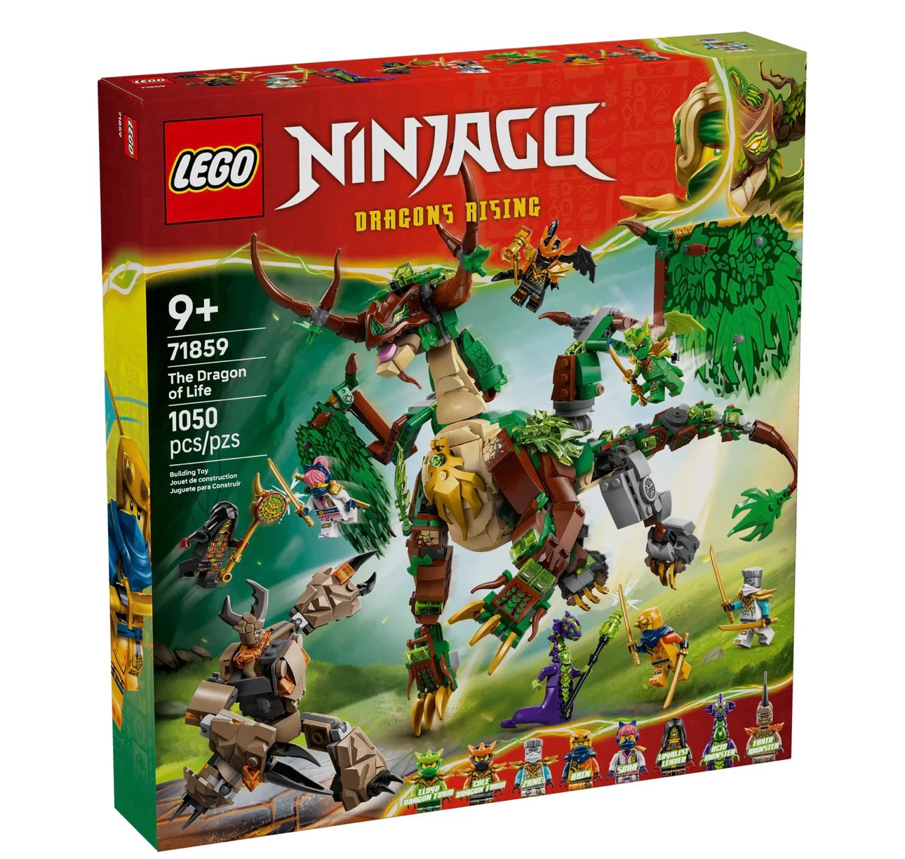 LEGO NINJAGO The Dragon of Life 71859 Building Toy