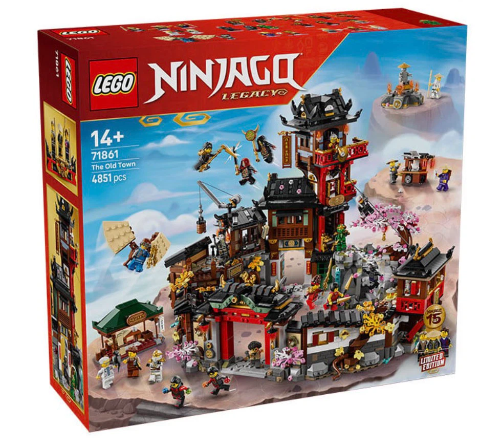 LEGO Ninjago Legacy The Old Town 71861 Set