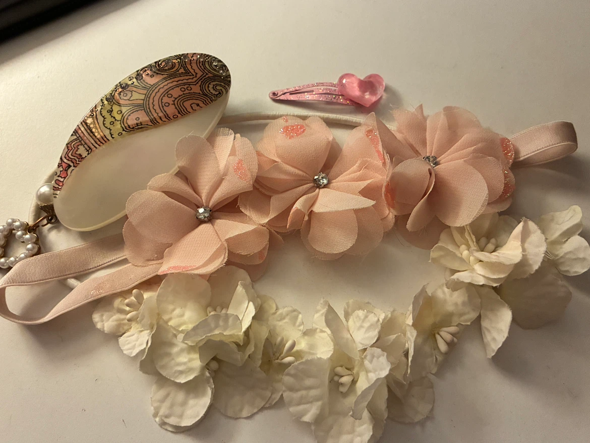 Flower Headband & Charm
