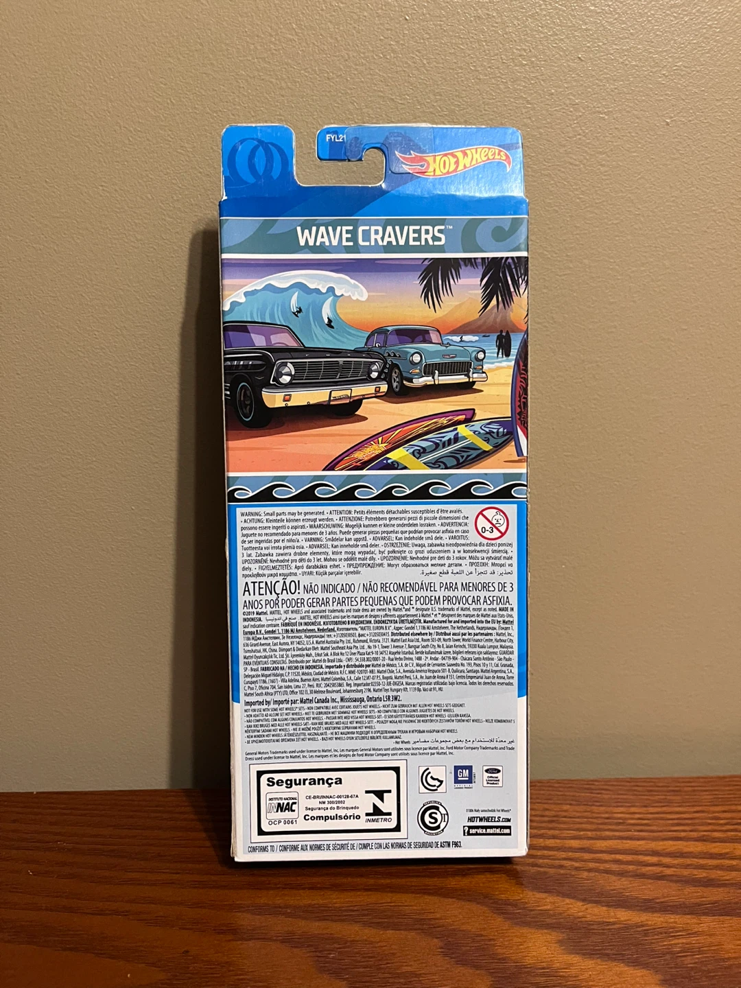 HOT WHEELS (2019) WAVE CRAVERS 5 PACK (1:64 Scale diecast) - photo 2