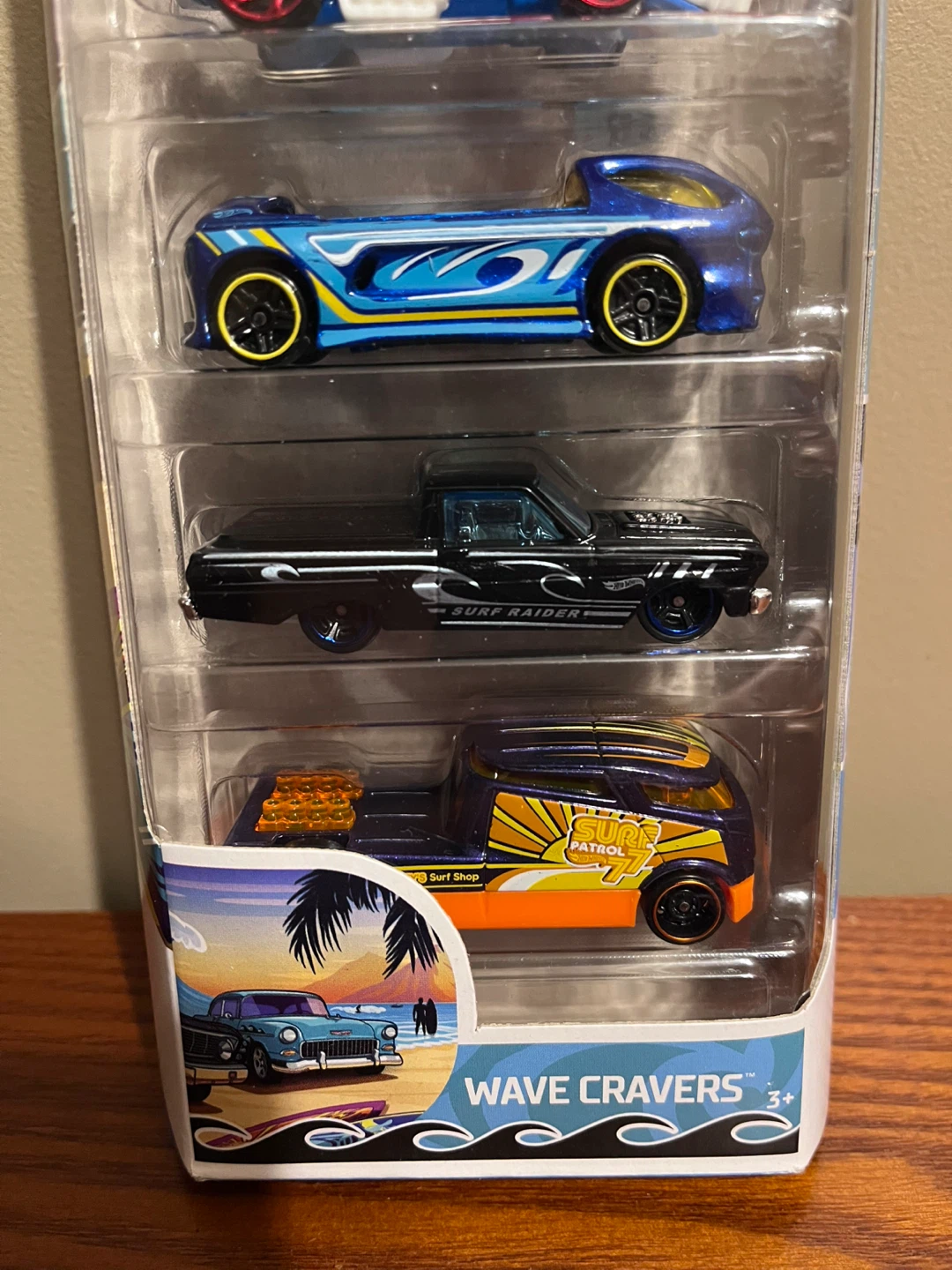 HOT WHEELS (2019) WAVE CRAVERS 5 PACK (1:64 Scale diecast) - photo 4