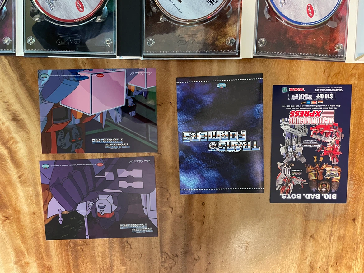 The Original Transformers DVD Box Set - photo 3