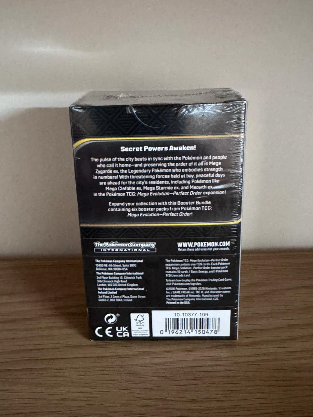 Pokemon TCG Mega Evolution Perfect Order Booster Bundle - photo 2