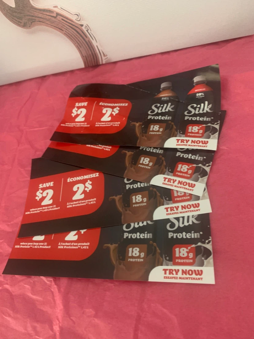 Silk Protein Chocolate drink Coupons