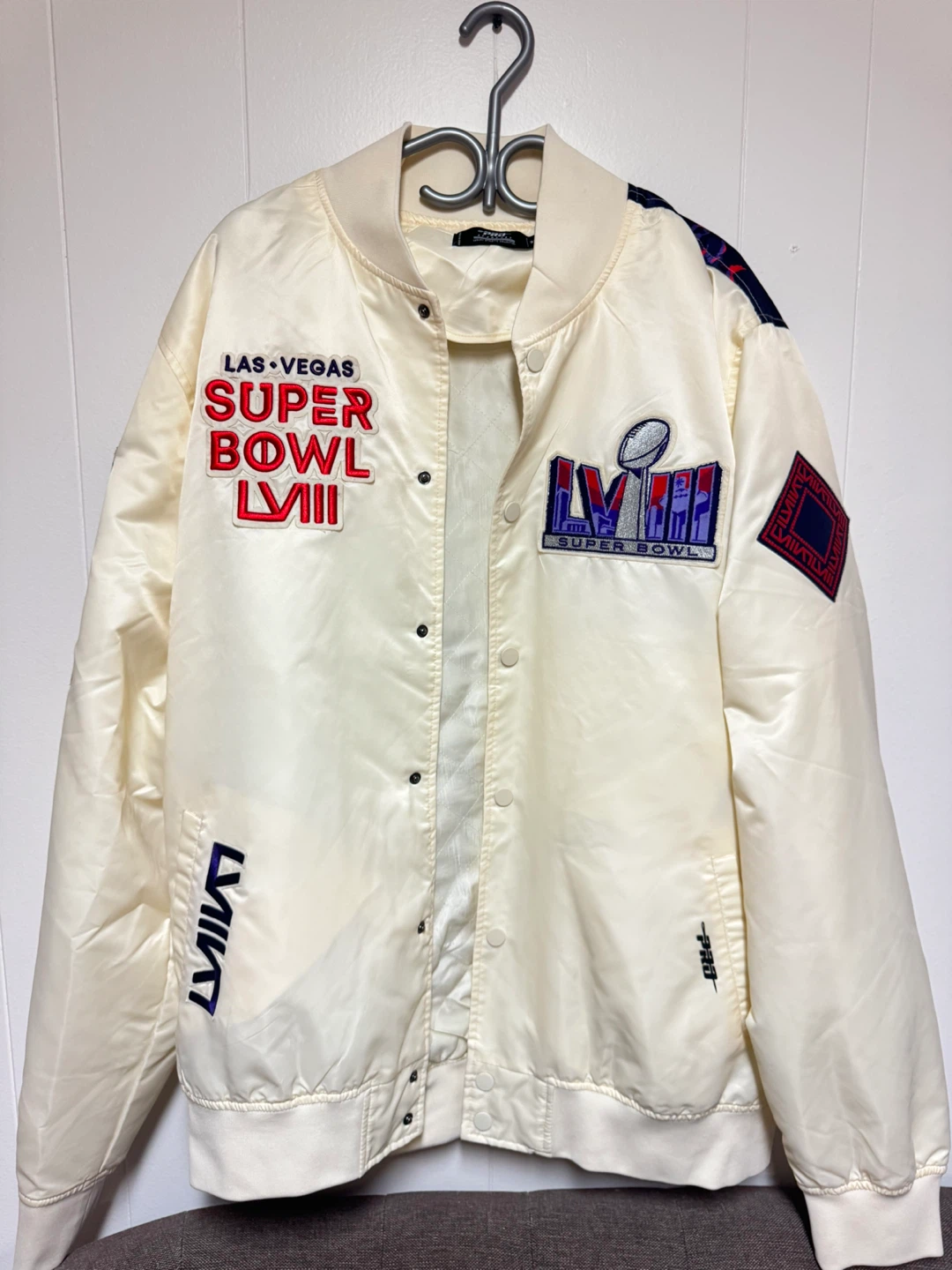 2024 Las Vegas Super Bowl LVIII Collegiate Jacket (3XL)