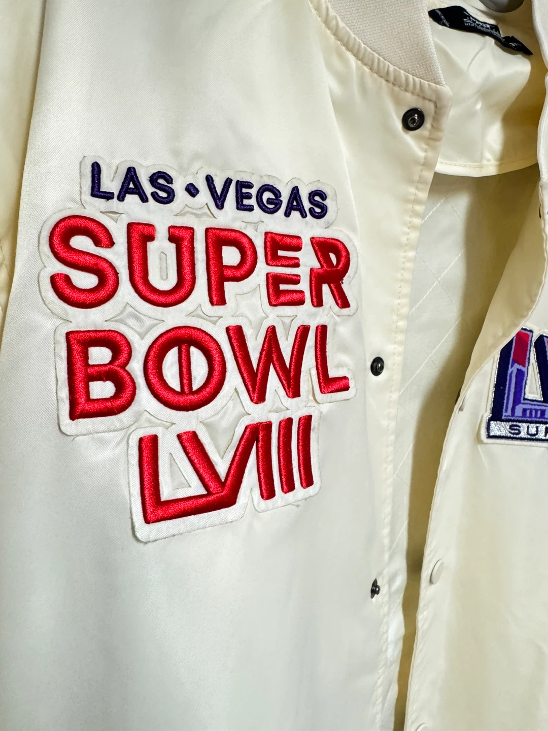 2024 Las Vegas Super Bowl LVIII Collegiate Jacket (3XL) - photo 3