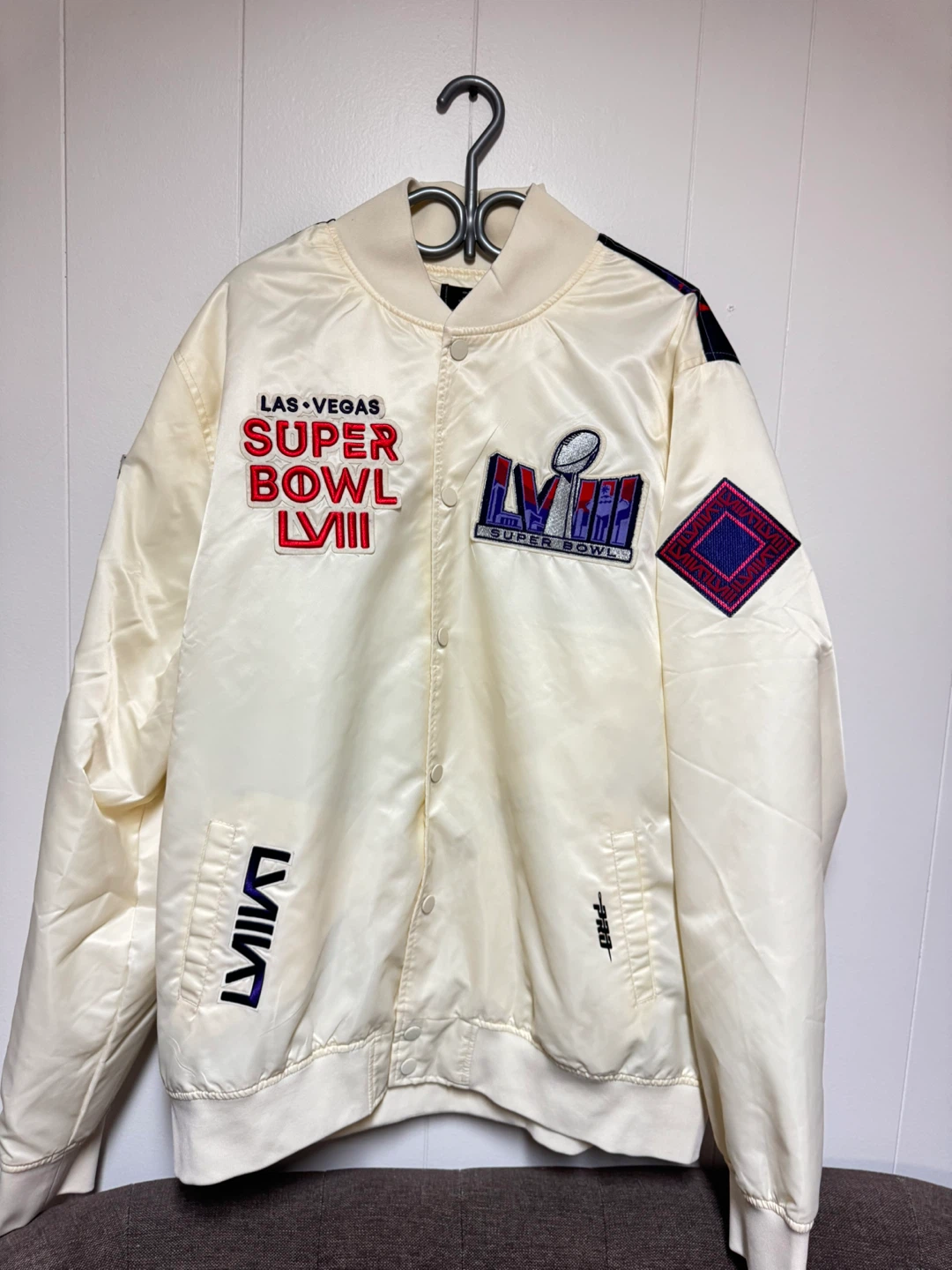 2024 Las Vegas Super Bowl LVIII Collegiate Jacket (3XL) - photo 5