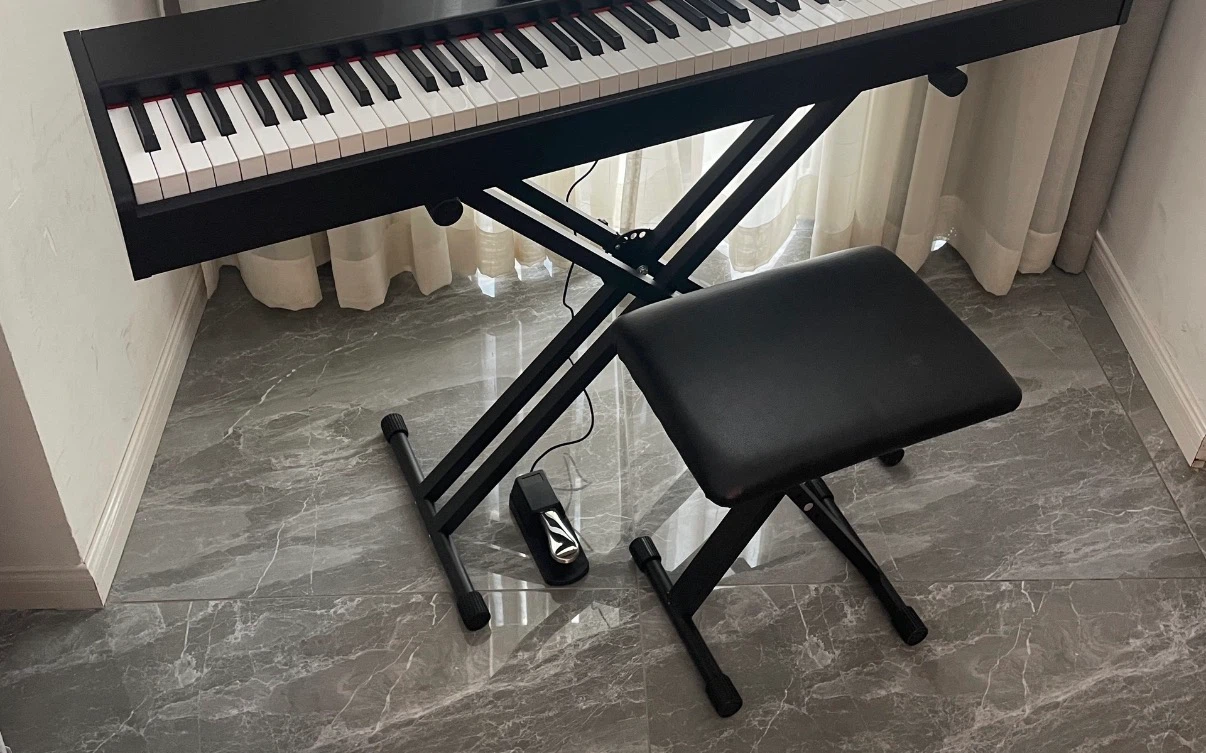 On-Stage Classic Double Brace Keyboard Stand