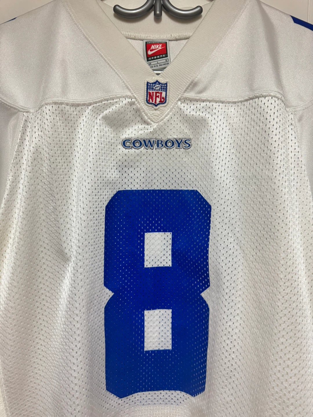 Vintage 90’s Nike NFL Cowboys Aikman 8 Jersey (large or 44) - photo 2