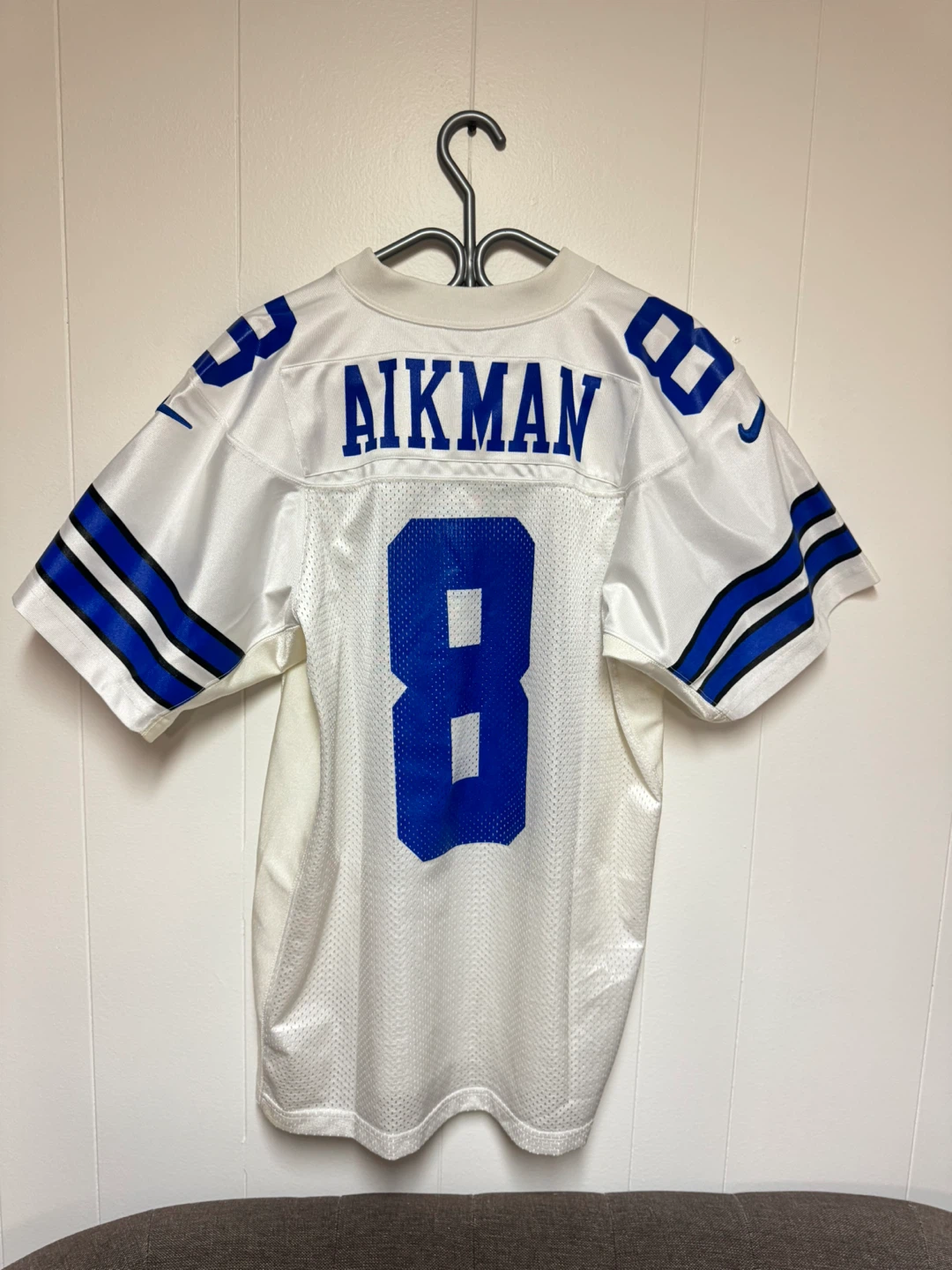 Vintage 90’s Nike NFL Cowboys Aikman 8 Jersey (large or 44) - photo 5