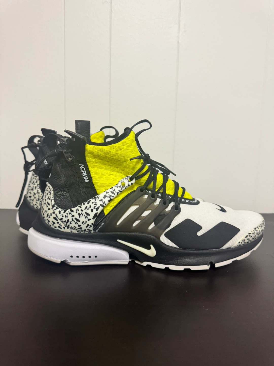 2018 Nike x Acronym Air Presto Mid ‘Dynamic Yellow’ (11US) - photo 2