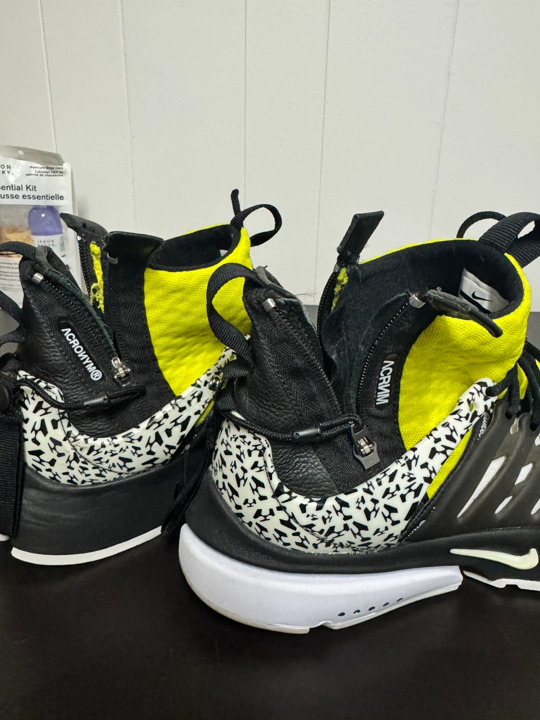 2018 Nike x Acronym Air Presto Mid ‘Dynamic Yellow’ (11US) - photo 4