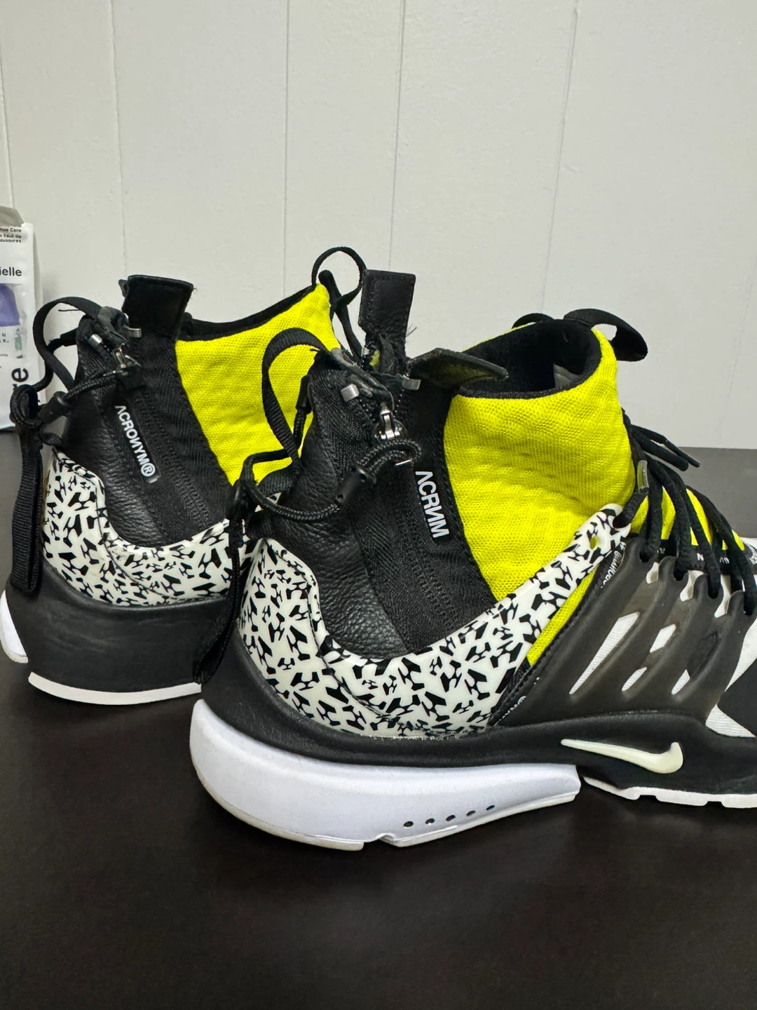 2018 Nike x Acronym Air Presto Mid ‘Dynamic Yellow’ (11US) - photo 5