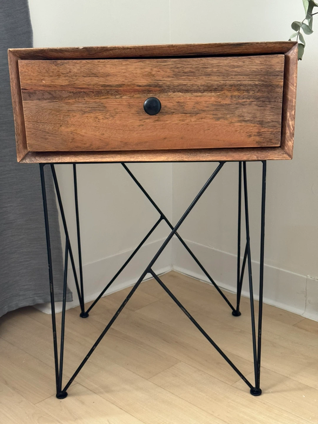 Small Wooden Side Table / Nightstand