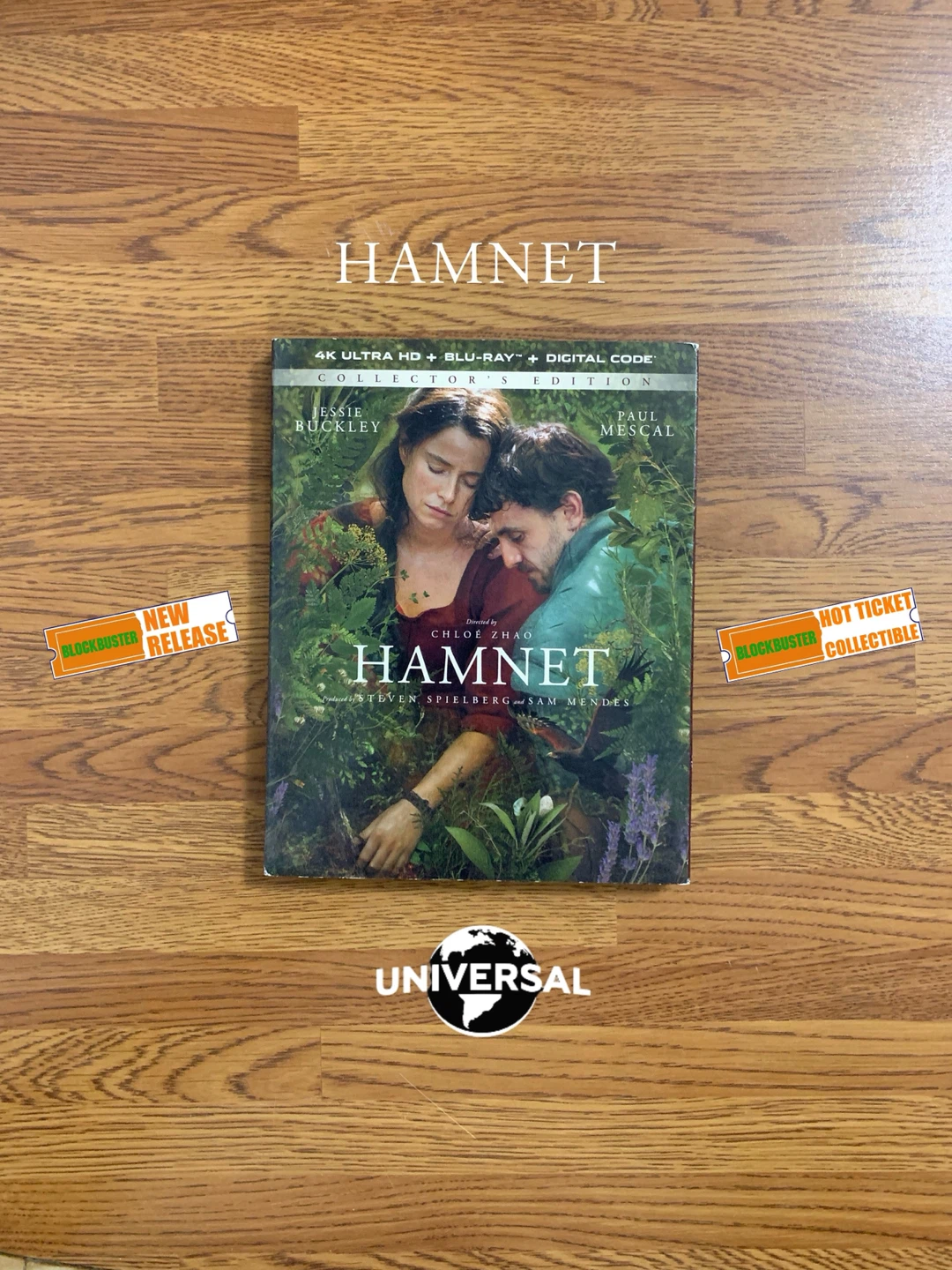Hamnet (Collector’s Edition) 4K UHD Blu-ray Combo Pack