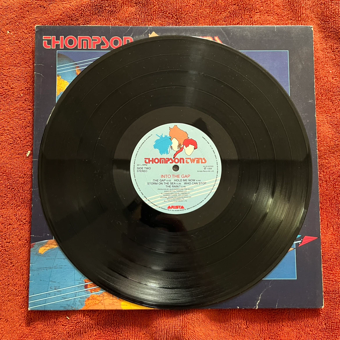 Thompson Twins Into The Gap Vinyl Record - photo 2