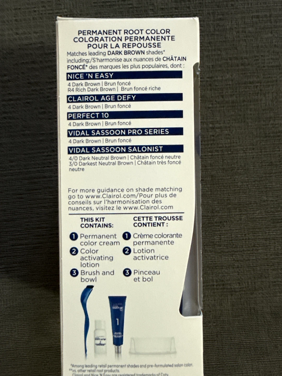Clairol Root Touch-Up in #4 (dark brown) - photo 2