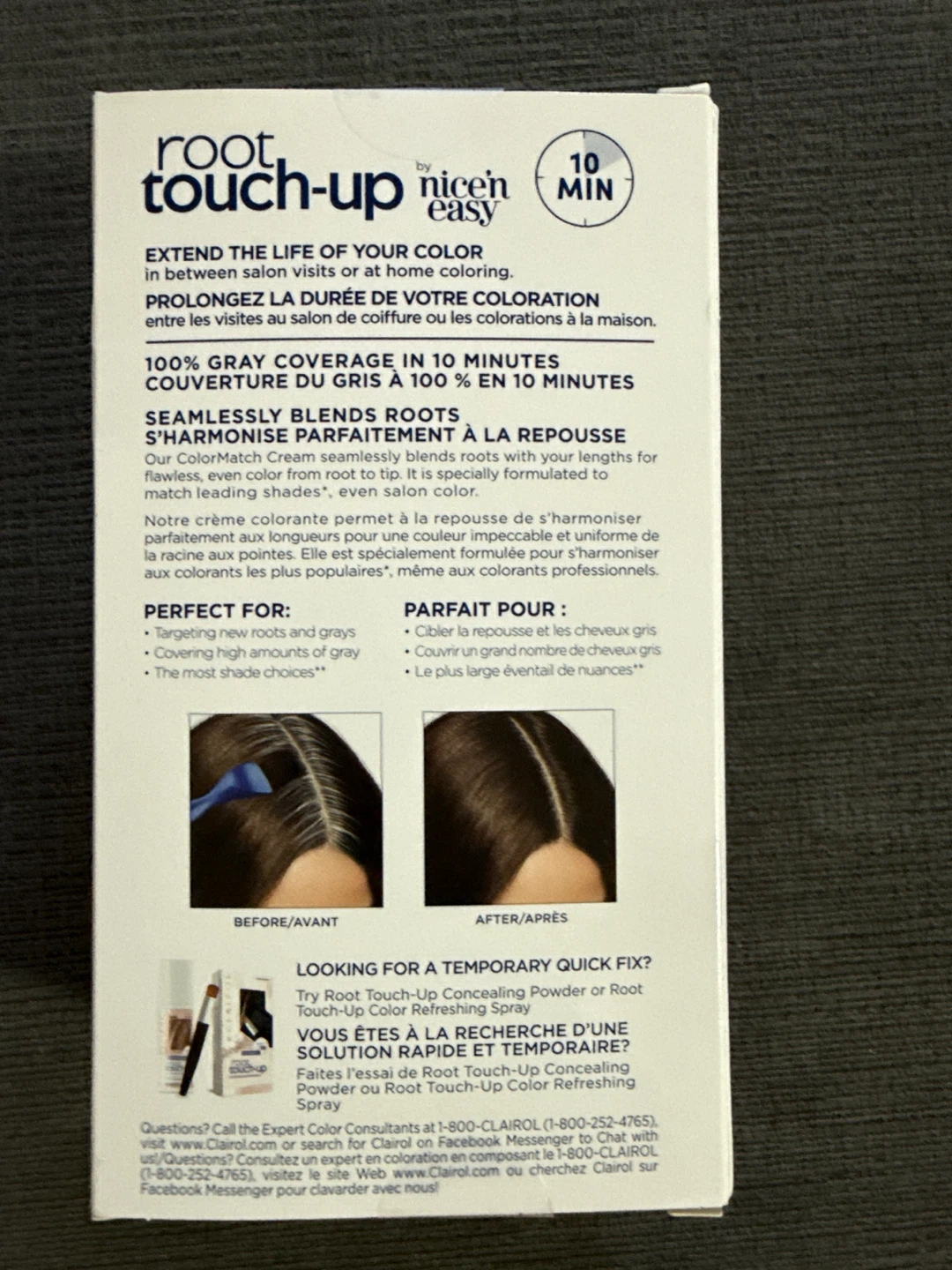 Clairol Root Touch-Up in #4 (dark brown) - photo 3
