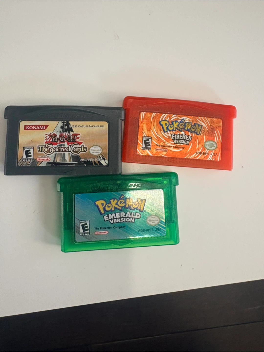 Nintendo Game Boy Advance Pokemon Games