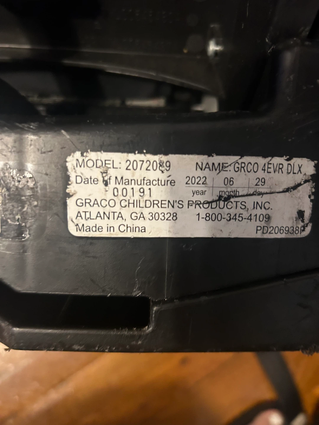 Graco 4Ever DLX Convertible Car Seat - photo 2