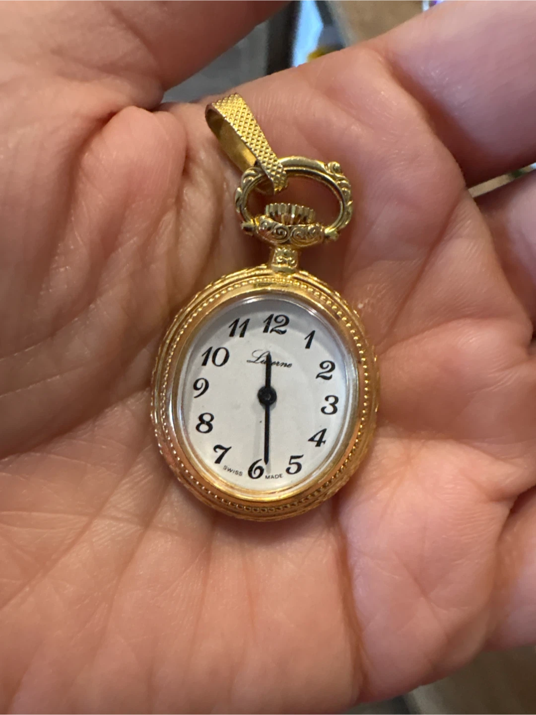 Antique Gold filled with Miniature Painting - photo 4