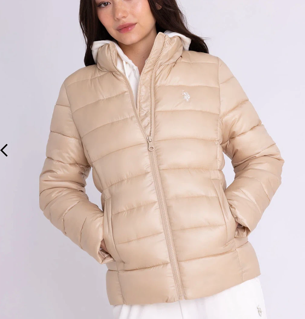 U.S. Polo Assn. Puffer Jacket - Beige