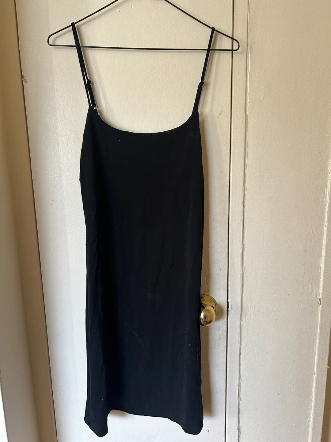 Ambiance Black Slip Dress