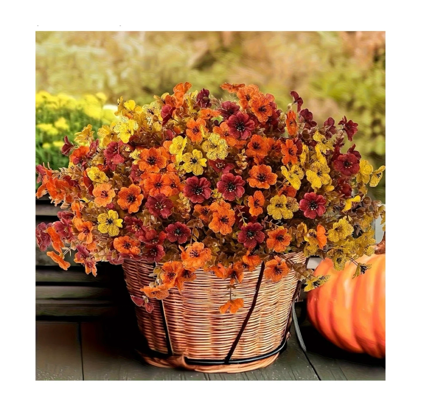 Brand new 20 Pcs Artificial Flowers for Outdoors - photo 3