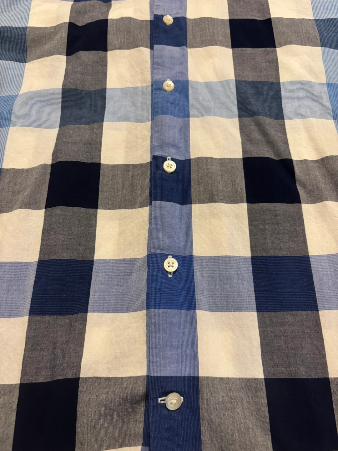 Express Men's Plaid Button-Up Shirt - photo 3
