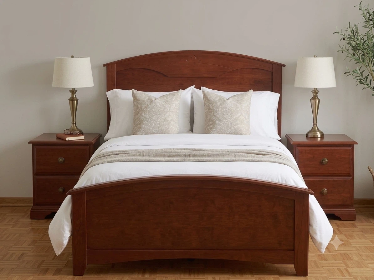 Cherry Wood Bedroom Set
