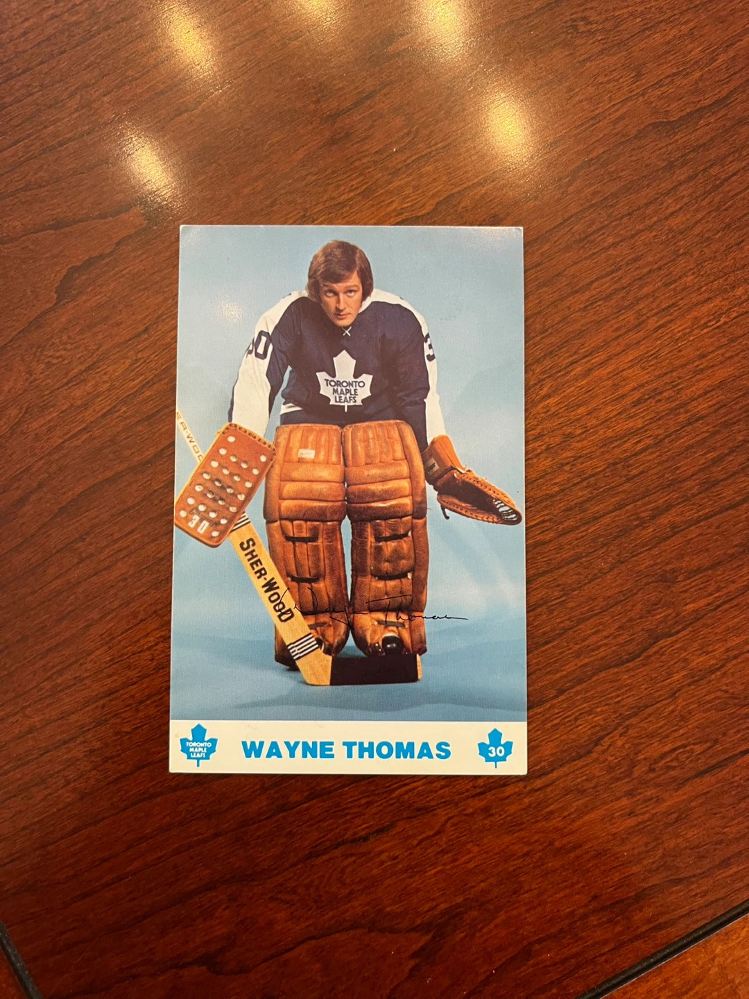 Wayne Thomas Postcard Photo