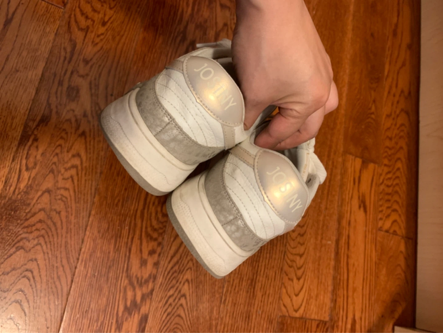 Size 36 Ultra Comfortable Cream Low Top Board Shoes Sneakers - photo 3