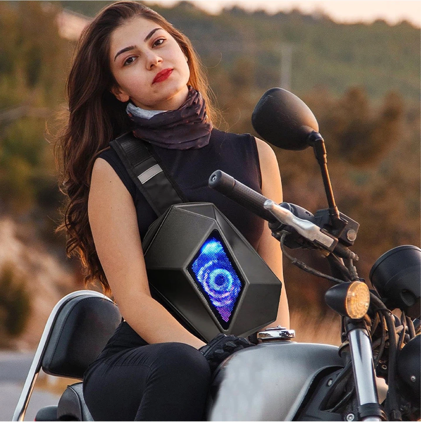 Motorcycle LED Display Bag - photo 4